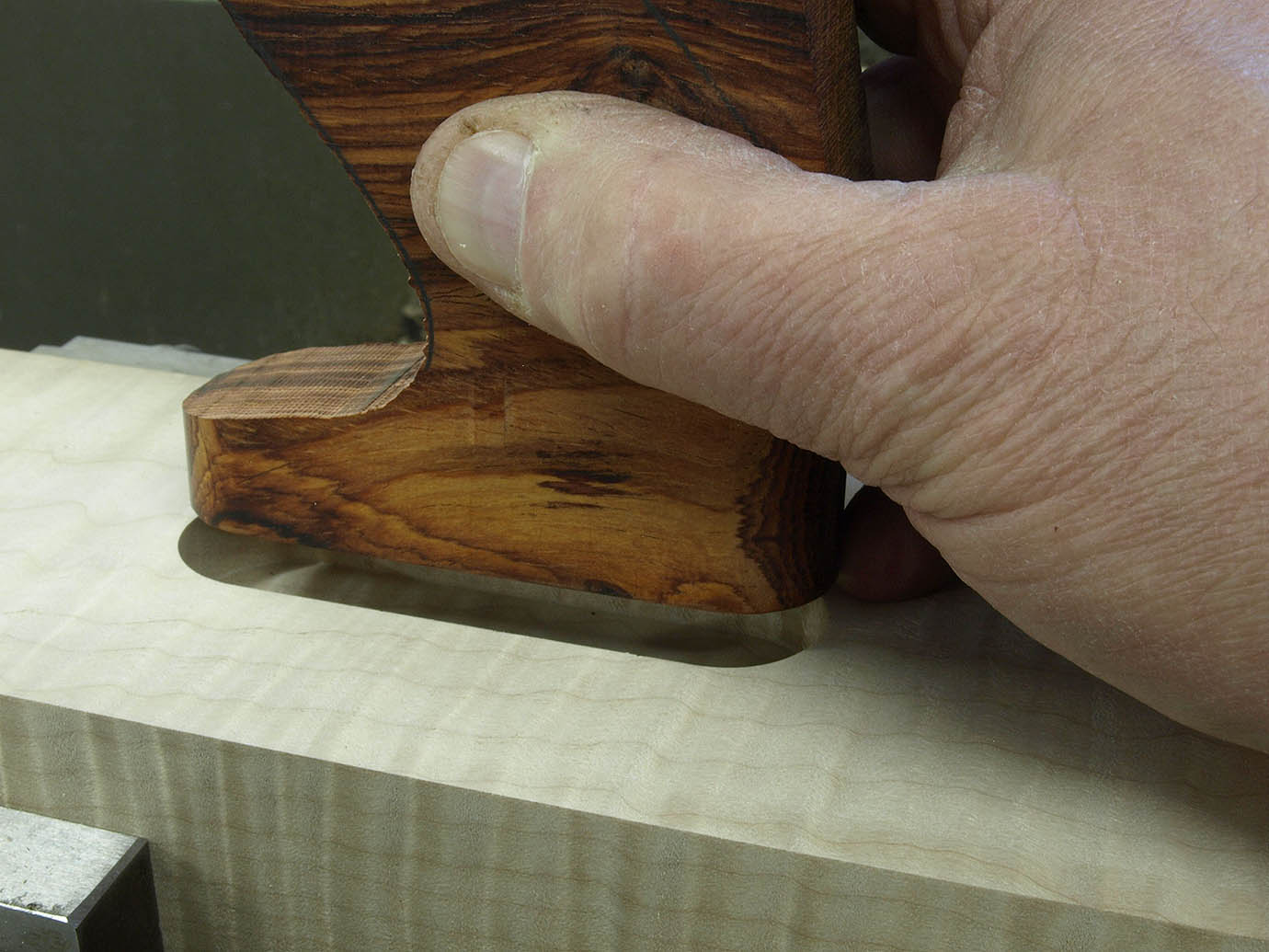 T21 Handle test fit. T21 Handle test fit.