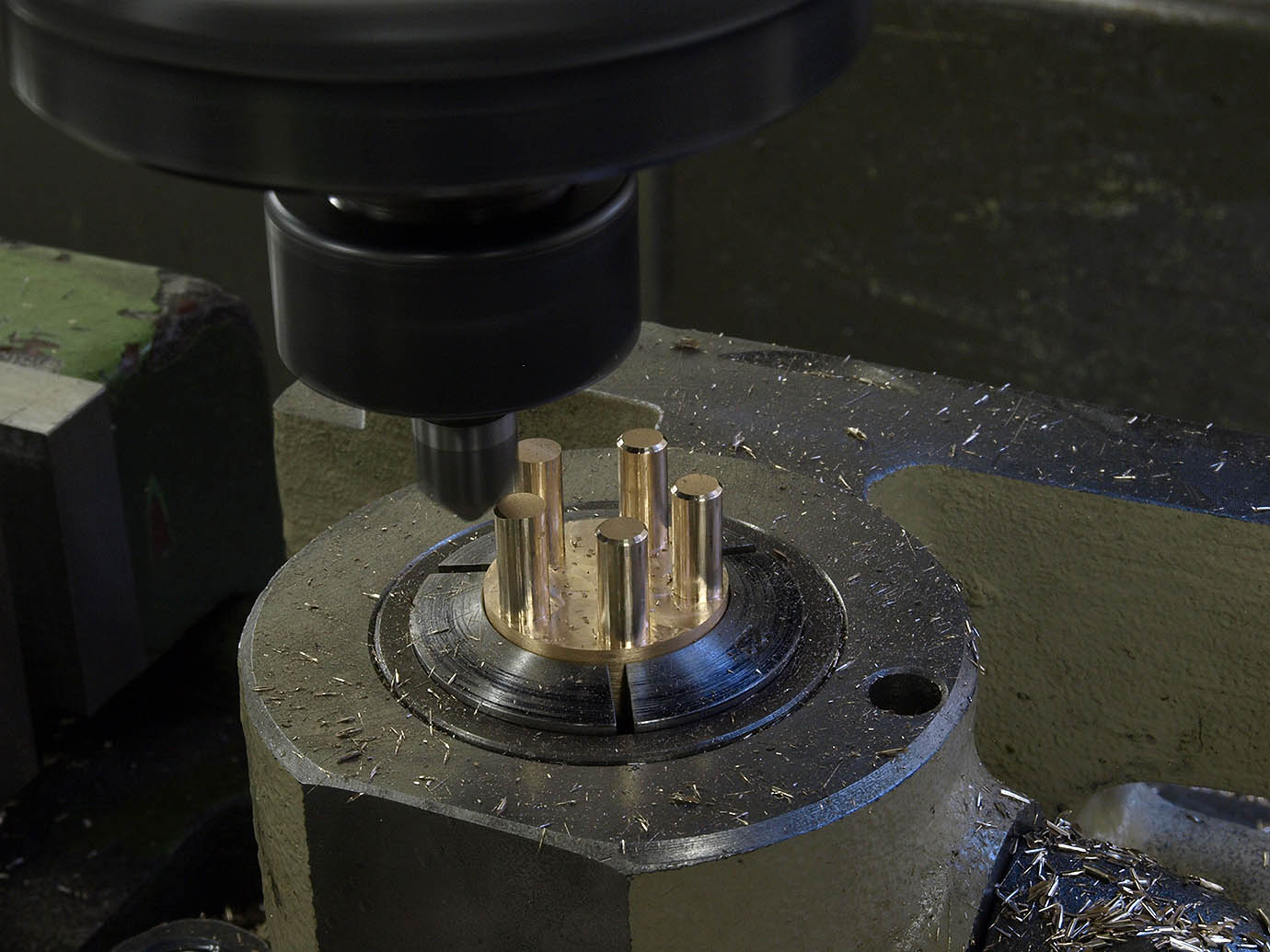 T21 Spider machining. T21 Spider machining.